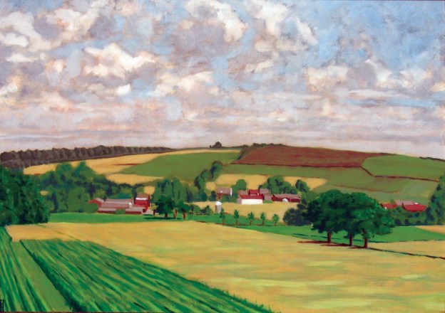 landscape of Bekkevoort