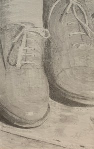 A piece of me #61, underdrawing in india ink