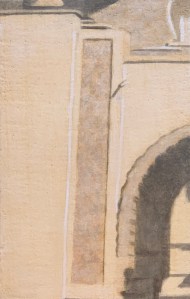 A piece of me #07, the mixed technique over linen on panel, 21 x 13.3 cm. or 8 1/4 x 5 1/4 in.