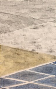 A Pice of Me #47, egg tempera underpainting