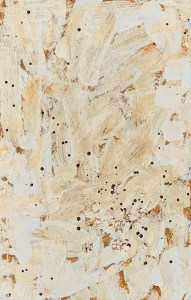 A Piece of Me #33, encaustic on panel. 21 x 13.3 cm or 8 1/4 x 5 1/4 in.