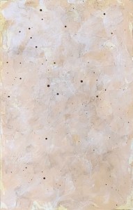 A Piece of Me #34, acrylic on panel over acrylic molding paste. 21 x 13.3 cm or 5 1/4 x 8 1/4 in. Version #1