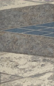 A Piece of Me #39, acrylic over linen on panel. 21 x 13.3 cm or 5 1/4 x 8 1/4 in.