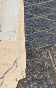 A Piece of Me #54, acrylic over acrylic modelling paste on panel. 21 x 13.3 cm or 5 1/4 x 8 1/4 in.