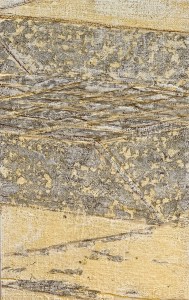 A Piece of Me #40, underdrawing over collage.